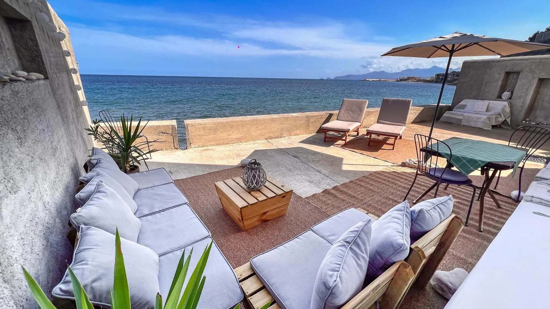 טרמיני אימרסה Villa Sul Mare 3 Bedroom E Terrace - Villa Porta Azzurro איטליה